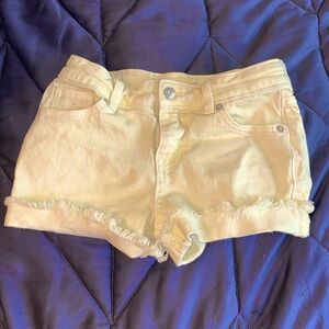 Cat‎ & Jack Yellow Casual Denim Shorts
